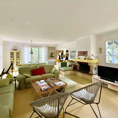 Plain-pied Avec Piscine Et Jardin Arbore A - Fr-1-736-59 Villa Lege-Cap-Ferret
